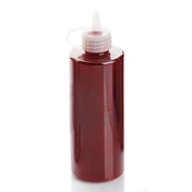 Burgundy metallic glitter glue bottle on white background - thumbnail number 1