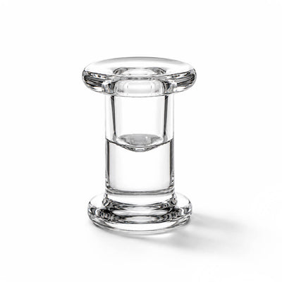 Richland Simple Glass Taper Candle Holder Set of 6