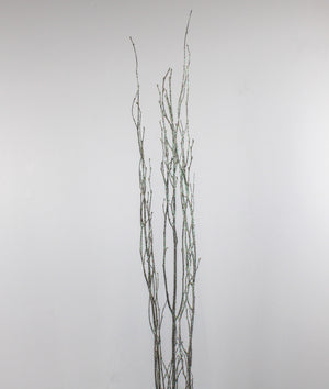 Birch Branch Bundle White Sparkle Iridescent 34-44in