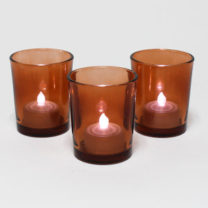 Eastland Votive Holder Amber Set of 12