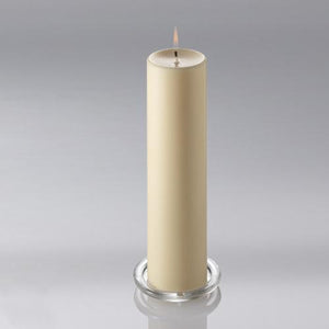 ivory pillar candle 3x12 6008 01