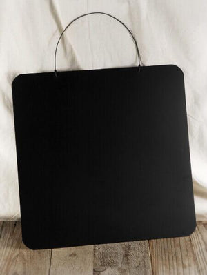 hanging chalkboard 14 x 14