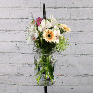 Eastland Large Mason Jar with Handle Set of 6