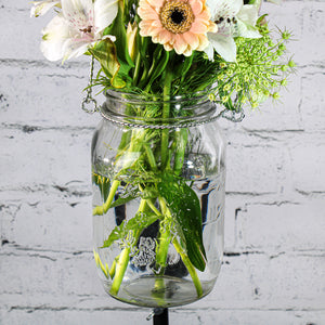 Eastland Large Mason Jar with Handle Set of 6