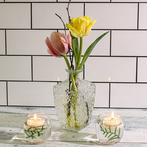 Richland Vase Square Textured Taper