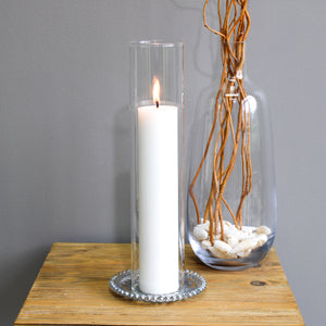Richland Glass Chimney Candle Shade 2.5" x 12" Set of 36
