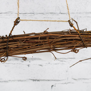 handmade grapevine swag 24 inch