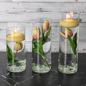 Eastland Cylinder Vases 7.5" , 9" & 10.5" - thumbnail number 3