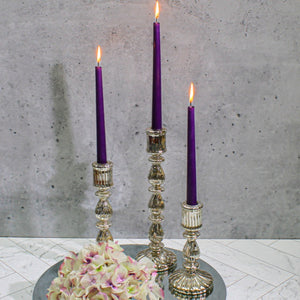 Richland Taper Candles 10" Purple Set of 50