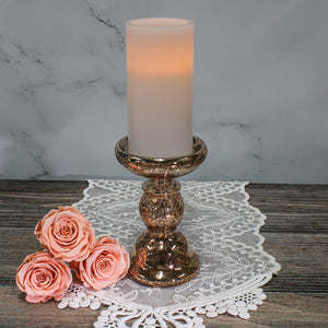 Richland Flameless LED Pillar Candle 3"x6" White