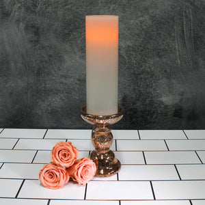 richland flameless led pillar candle 3 x9 white
