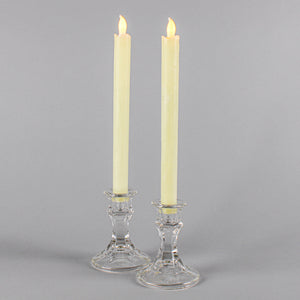 Richland Ivory LED Taper Candles 9.75" Set of 24