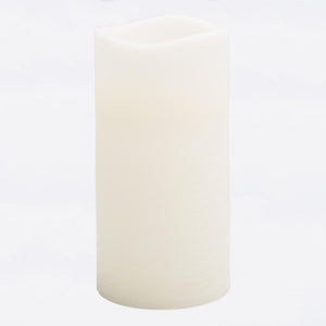 richland led big pillar candles ivory 6 x 12 set of 4
