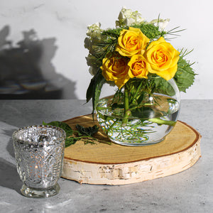 Eastland Bubble Ball Vase 5.5"