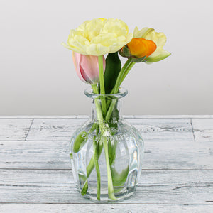 Richland Vintage French Parfum Glass Bottle 5.5"