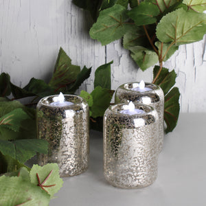 Richland Mercury Leopard Tealight Holder – Medium Set of 12