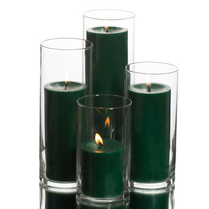Richland Pillar Candles & Eastland Cylinder Holders Set of 48