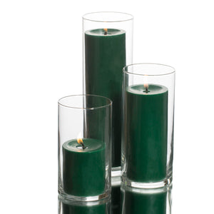 Richland Pillar Candles & Eastland Cylinder Holders Set of 3