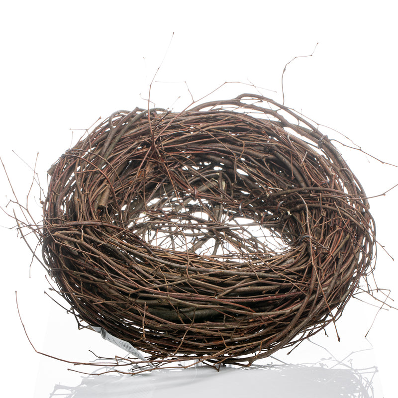 grapevine twig 10 bird nest wreath - thumbnail number 1