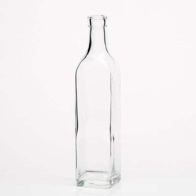 Richland Glass Square Bottle Set of 12