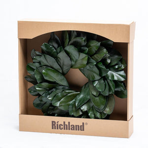 richland preserved magnolia wreath 17 set of 6