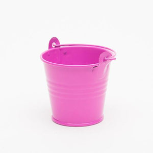 Richland 2" Iron Favor Bucket, Fuchsia Set of 100