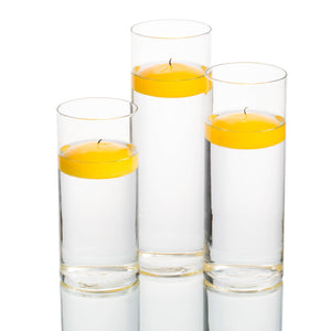 Richland Floating Candles & Eastland Cylinder Holders Set of 3