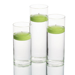 floating candles cylinder holders set 03