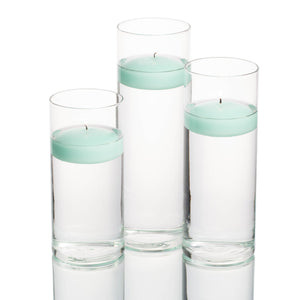 floating candles cylinder holders set 03