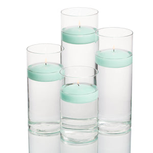 richland floating candles eastland cylinder holders set of 48