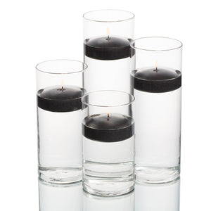richland floating candles eastland cylinder holders set of 48