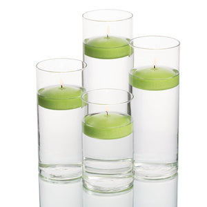 richland floating candles eastland cylinder holders set of 48