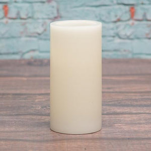 richland flameless led pillar candles 3 x6 ivory set of 6