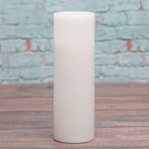 richland flameless led pillar candle 3 x9 white