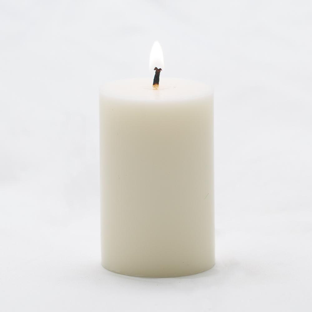 richland pillar candle 2 x3 light ivory set of 80