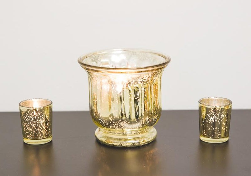 Richland Mercury Venus Jar Gold Set of 12 - thumbnail number 4