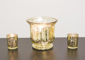 Richland Mercury Venus Jar Gold Set of 12