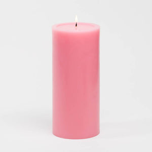 Richland 4" x 9" Pink Pillar Candles Set of 6