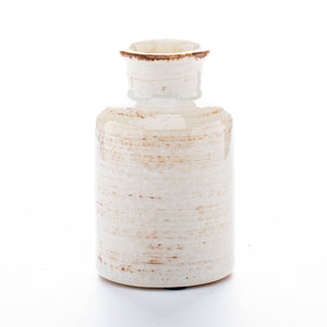 Richland Farmhouse White Ceramic Vase