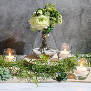 Richland Floating Candles 2" White Set of 24