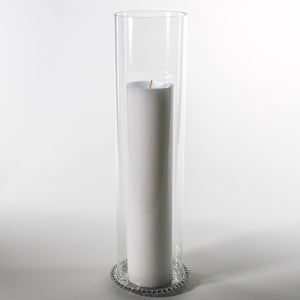 Richland Glass Chimney Candle Shade 4" x 20" Set of 12