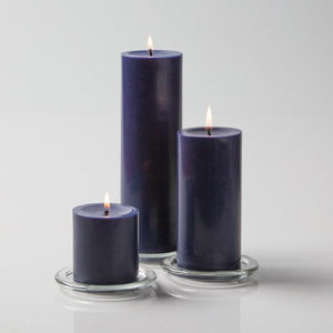 pillar candles square holders set 03