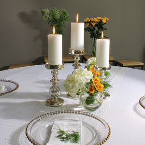 richland pillar holders unique mercury bubble set of 3