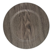 Richland Plain Charger Plate 13" Woodgrain - thumbnail number 1