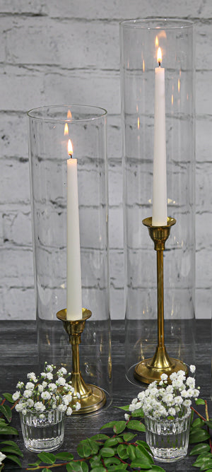 Taper Candlestick Gold 5in