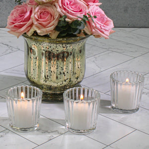 Richland Votive Candles White Fresh Laundry Scented 10 Hour Set of 12