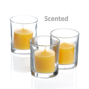 votive candles holders set 12