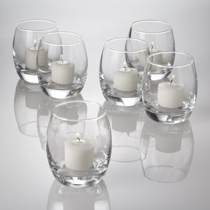 eastland grande hurricane votive candle holder set of 72