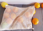 Richland Natural Cotton Net Bag 10" x 12" Pack of 12 - thumbnail number 2