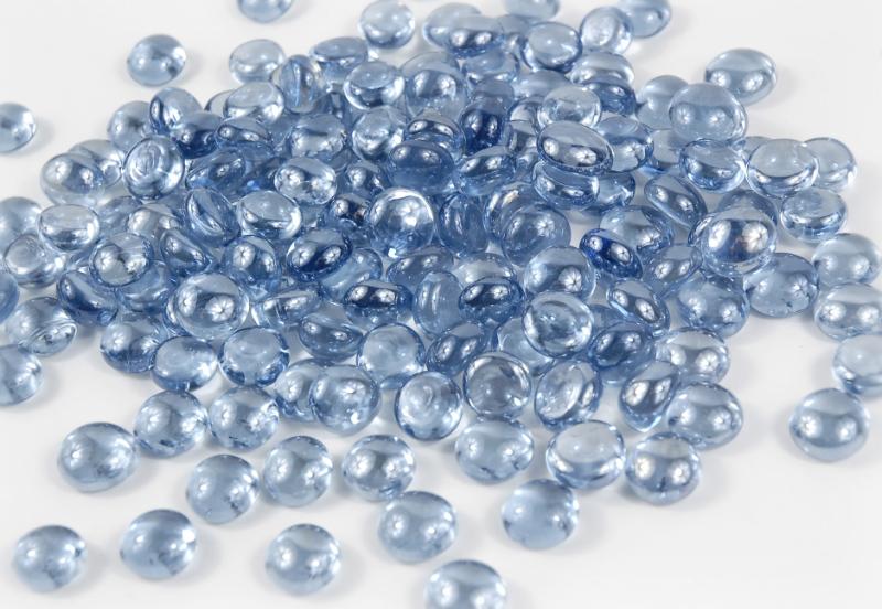 Vase Gems Light Blue .75 lbs - thumbnail number 2